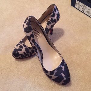 Cheetah print heels