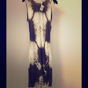 NWT Haute Hippie Black Multi Dress size S