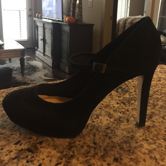 Vince Camuto suede Mary Janes