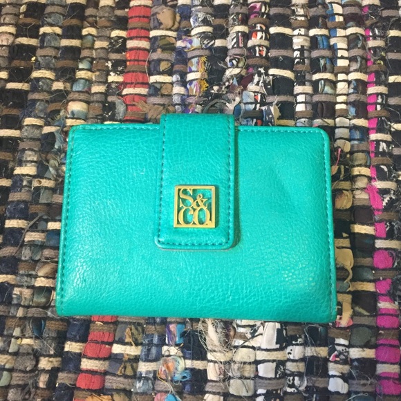 Teal and Pink Wallet