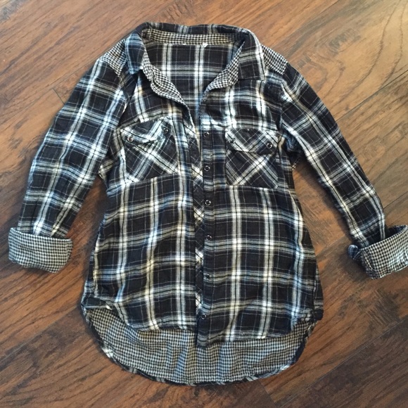 Flannel button up