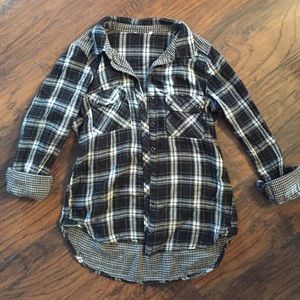 Flannel button up