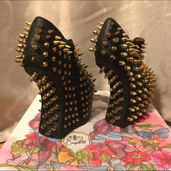 Jeffrey Campbell Shadow Stud Platforms - Picture 3 of 4