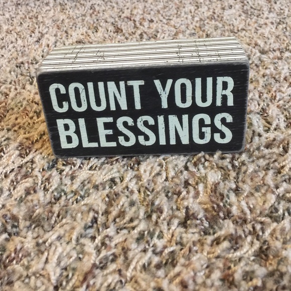 Wooden sign