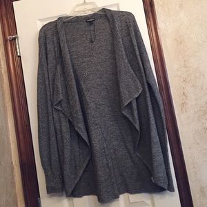 Gray cardigan