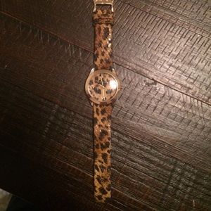 Betsy Johnson - leopard watch