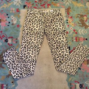 See By Chloe Leopard Pants
