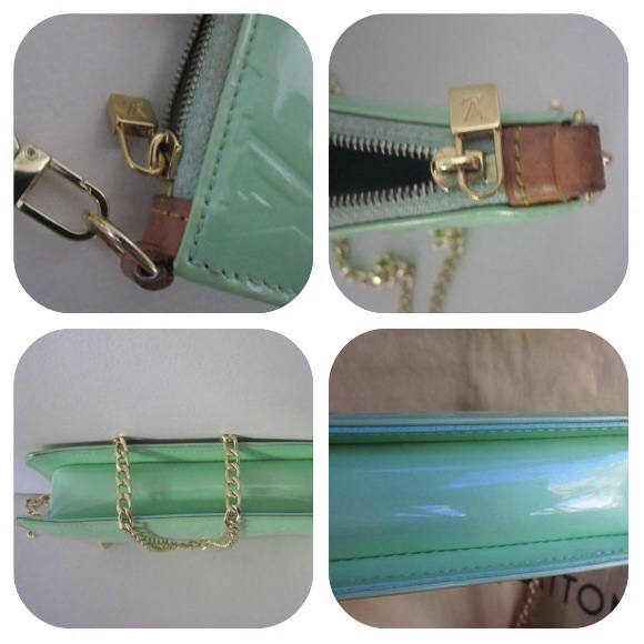SOLD Auth Louis Vuitton Pochette Vernis Price Firm - Picture 3 of 4