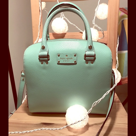 Kate Spate Mint handbag. 99%new