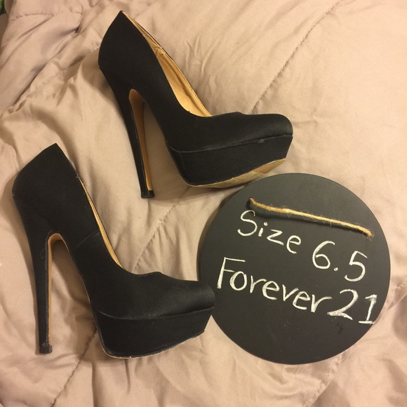 Black heels