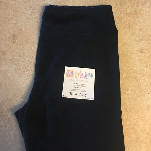 Lularoe Black TC Leggings