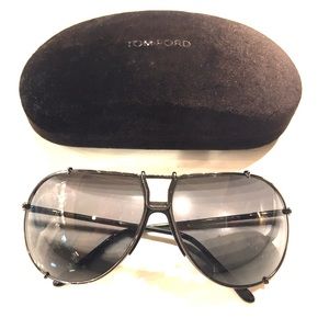 Tom Ford Metal Aviator Sunglasses