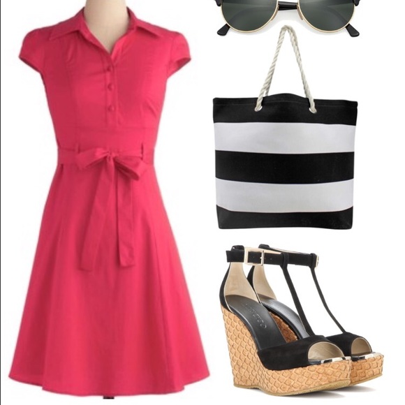 ModCloth Soda Fountain Dress