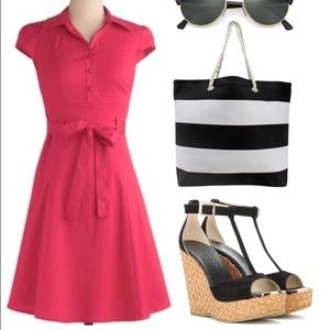 ModCloth Soda Fountain Dress