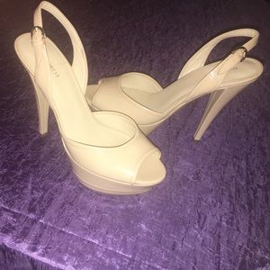 Champagne Shine High Heals