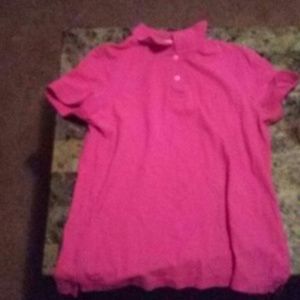 Tommy hilfiger pink shirt juniors large