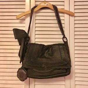 Vince Camuto Black Leather Bag