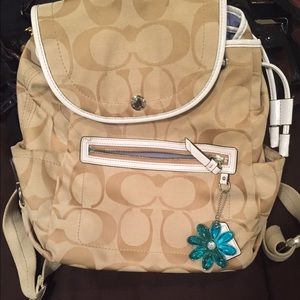 Coach small backpack