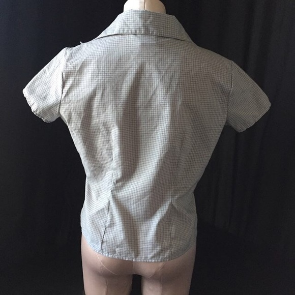 Grey Plaid short sleeve - Picture 2 of 4