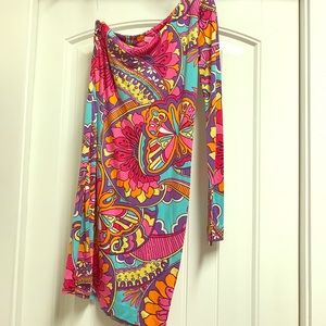 Lilly Pulitzer one shoulder dress