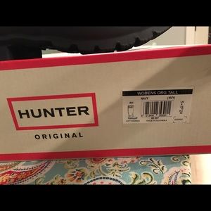 Hunter Tall Rain - Dark Navy