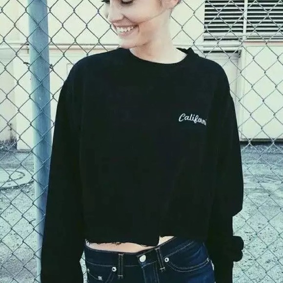 California Crop Sweatshirt - Picture 3 of 3