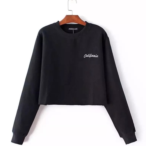 California Crop Sweatshirt - Picture 2 of 3