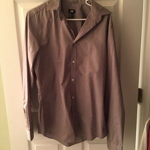 Men's Gray Dresshirt