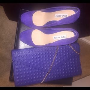 HOT DEAL! Steve Madden Heels & Matching Clutch