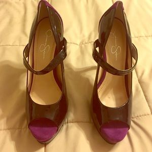 Jessica Simpson Violet platform heels