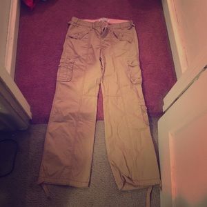 Khaki cargo pants