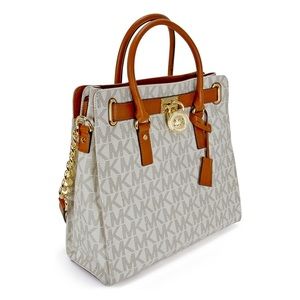 Michale Kors Hamilton Large Logo Tote