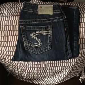 Silver Suki Jeans
