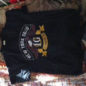 Brandy melville black worn tee