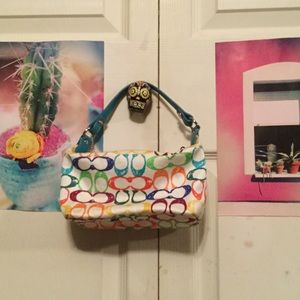 Coach small scribble purse