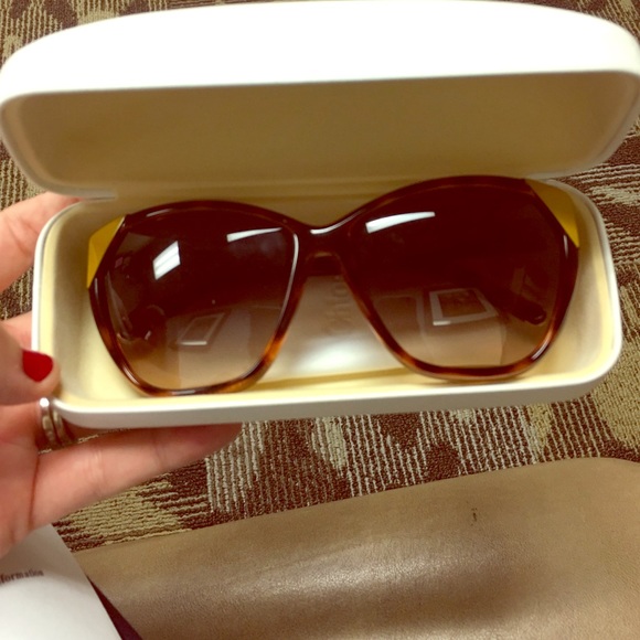 Chloe Tortoise Shell Sunglasses