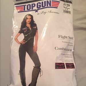 Female top gun costume