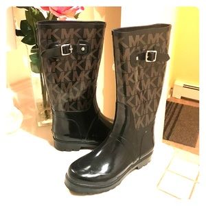Michael Kors tall rain boots