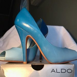 ALDO Two-tone BLUE Garlanda (7/37) GREAT Condition