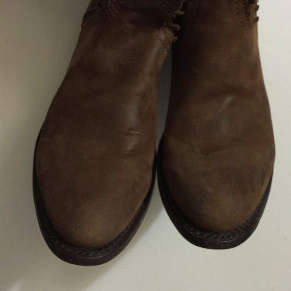 Independent Boot Company Brown Leather Boots sz 6 - Picture 2 of 4