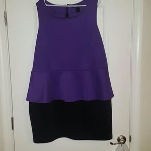 Beautiful Plus Size Peplum Dress