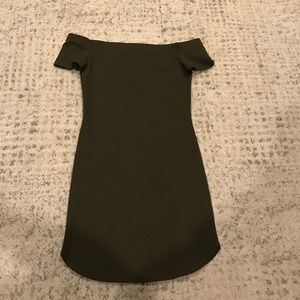 Off the shoulder dress