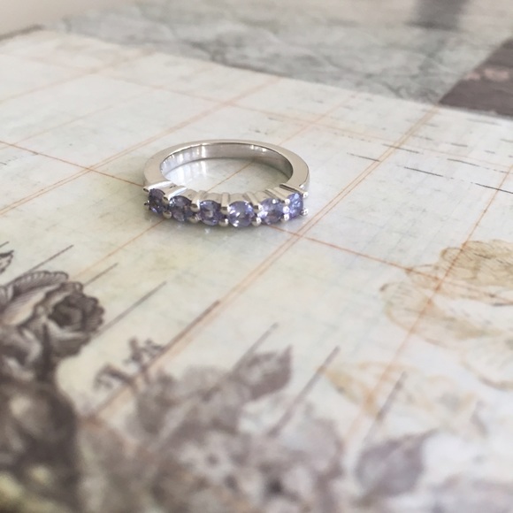 🆕Tanzanite • Sterling Silver Prong Set Ring