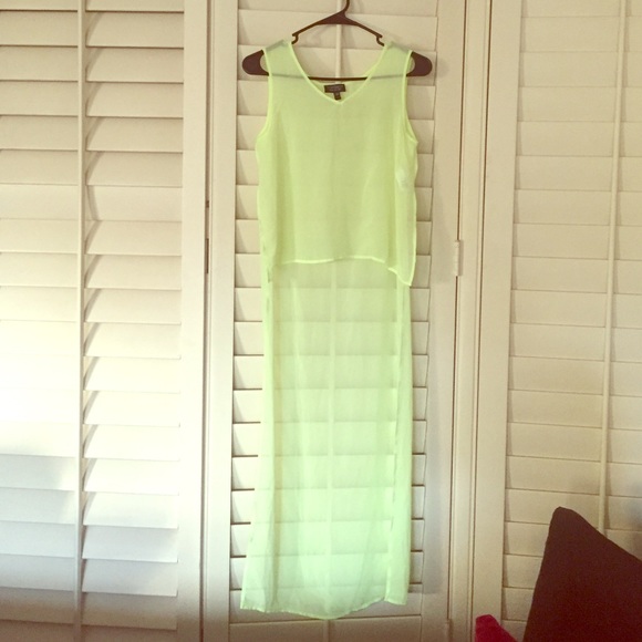 Sheer highlighter top