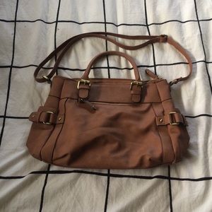 Fake leather purse