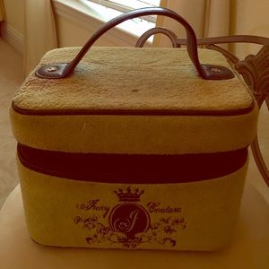 Juicy couture makeup train case