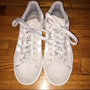 adidas campus suede grey