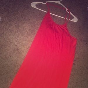 Red dress