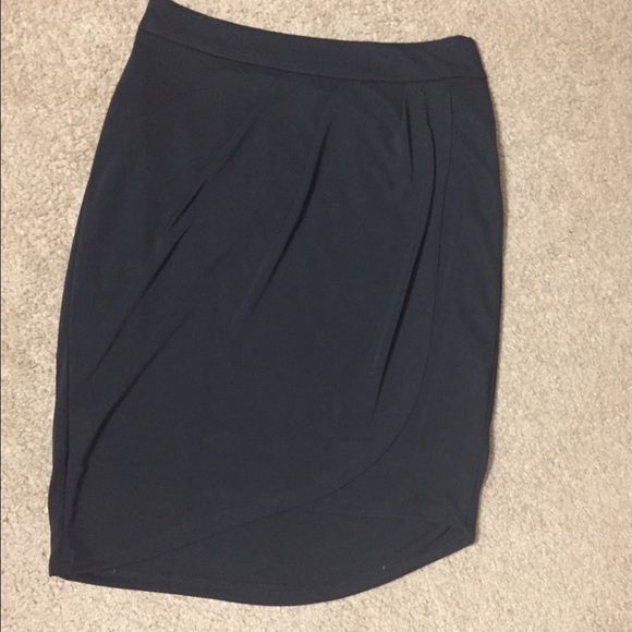 The Limited Black Wrap Skirt - size 0