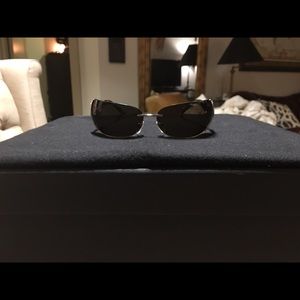 Bvlgari sunglasses with crystal and gold accent